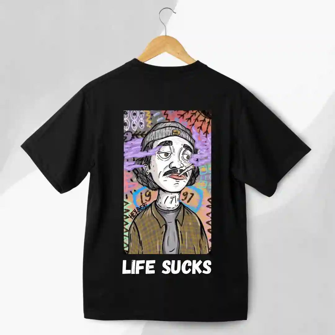 LIFE SUCKS Oversize T-Shirt