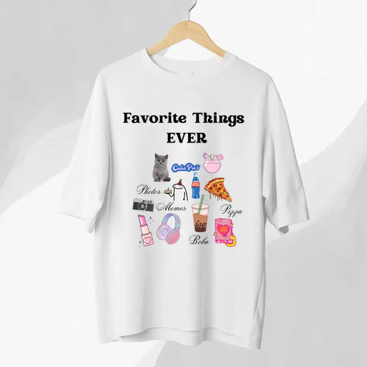 Favorite Things Oversize T-Shirt