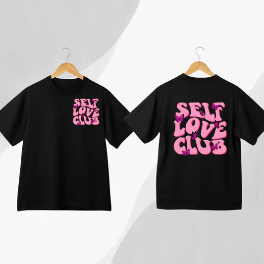 SELF LOVE CLUB Oversize T-shirt