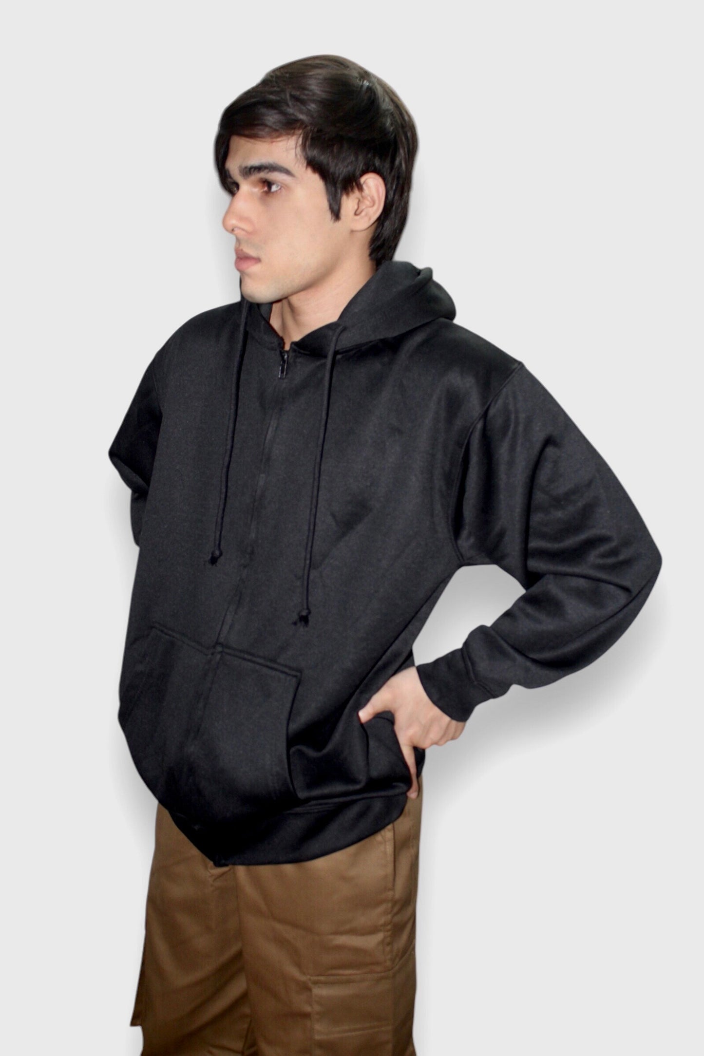 Polyster Hoodie/Zipper