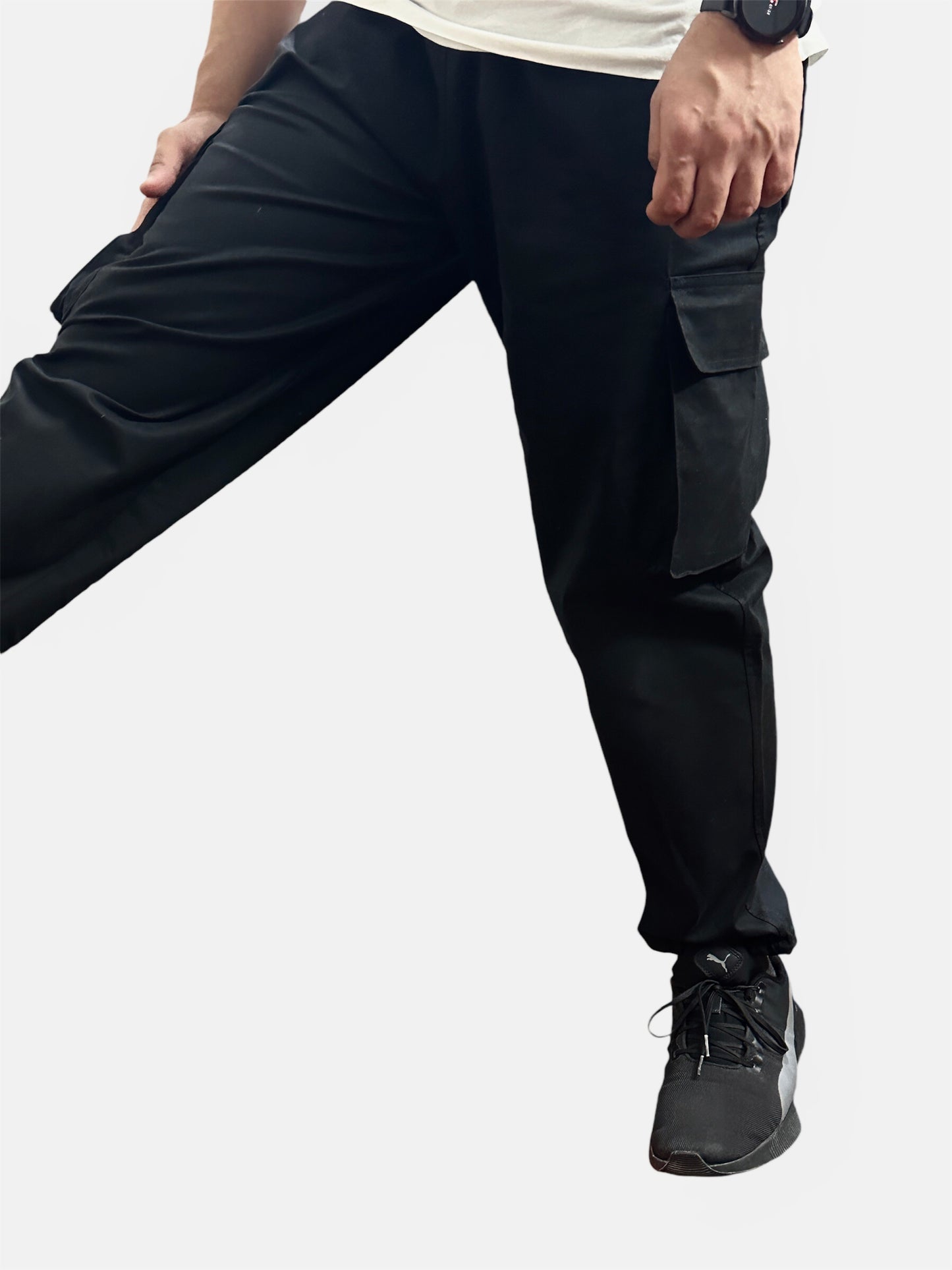 Black Cargo Pant