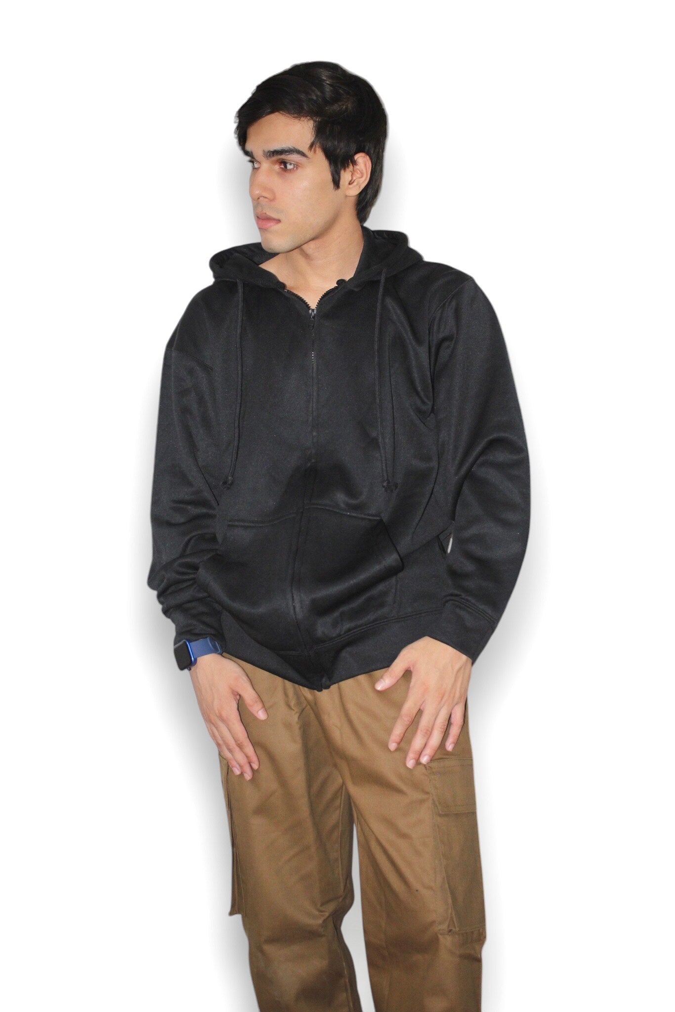 Polyster Hoodie/Zipper